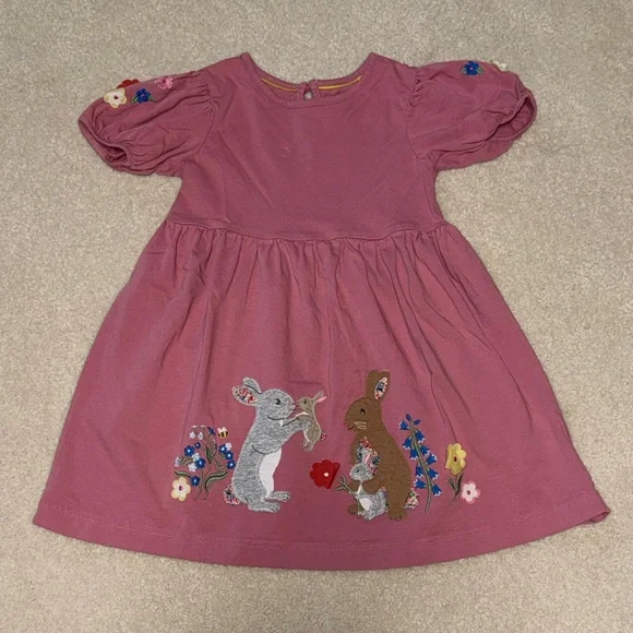 Mini Boden Pink Dress - Picture 2 of 8